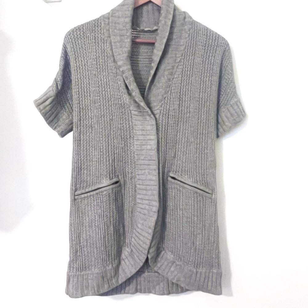 Athleta Knit Tunic Sweater Gray Small - Picture 2 of 10